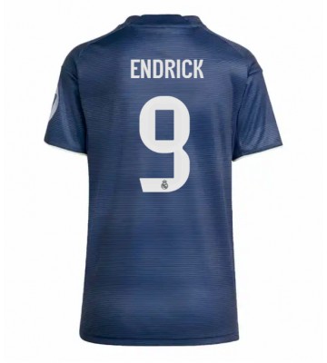 Real Madrid Endrick #9 Udebanetrøje Dame 2025-26 Kortærmet